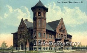 High School, Bloomington - Illinois IL  