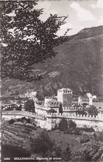 Schweiz Bellinzona Gastello di Svitto