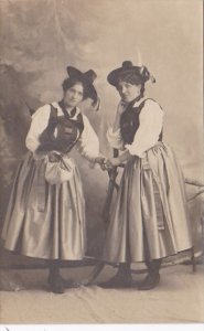 Austria Innsbruck Local Women In Traditional Costume Photo