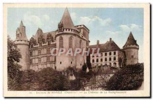 Around Mansle - The Chateau de la Rochefoucauld - Old Postcard