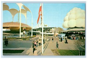 Johnson's Wax Pavilion At The World's Fair New York City NY Vintage Postcard
