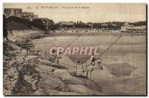 Old Postcard Pontaillac View from the Cliff