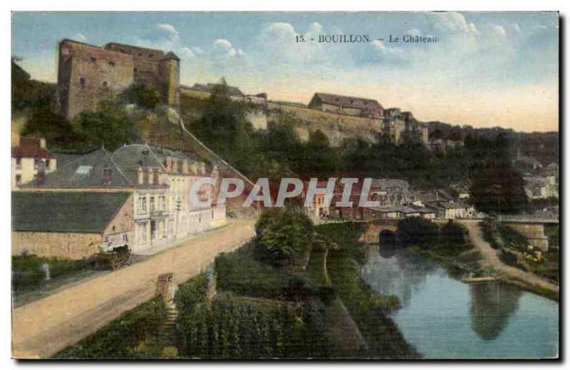 Bouillon Old Postcard The castle