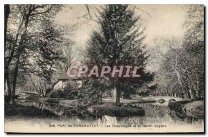 Old Postcard Park Rambouillet Shell and the English Garden