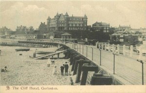 UK Norfolk C-1910 Cliff House Gorleston Tuck King  & Queen Postcard 22-3278