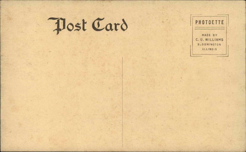 JEFFERSON IA High Schoool c1910 Postcard