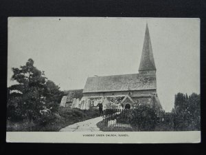 Sussex WISBOROUGH GREEN St Peter ad Vincula Church c1906 Postcard by Homewood