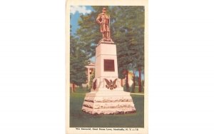 War Memorial Monticello, New York Postcard