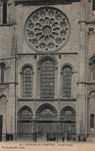 Portrail Troyal,Cathedrale de Chartres,France BIN