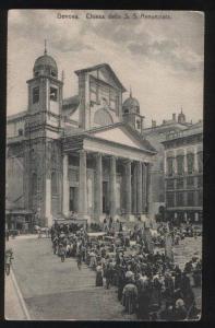 101107 ITALY GENOVA Chiesa della S.S.Annunzlata Vintage PC