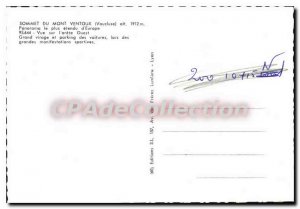 Postcard Modern summit MONT VENTOUX turn large Western Art