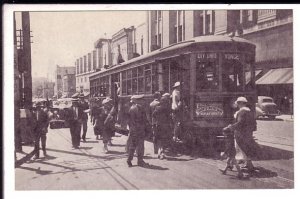 Yonge and Carlton Streets,  Ontario TTC Reproduction of 1937 Scene