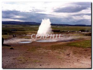 PHOTO Iceland Island geyser