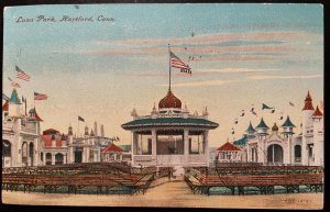 Vintage Postcard 1908 Luna Park, White City, Hartford, Connecticut (CT)