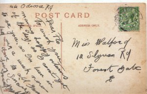 Genealogy Postcard - Walford - 12 Slyvan Road - Forest Gate - London - Ref 4427A