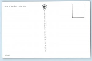 Vietnam Postcard Aerial View Central Area Mountain River Land c1950's