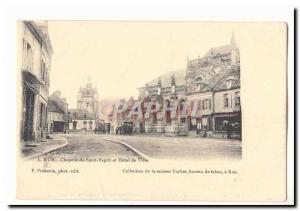 Street Postcard Old Chapel Holy Spirit and town hall