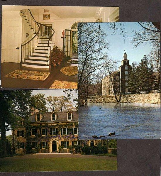 DE Lot 3 Postcards Hagley Museum WILMINGTON DELAWARE PC