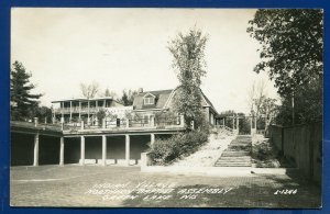 Green Lake Wisconsin wi Indian Village Nothern Baptist Assembly photo postcard