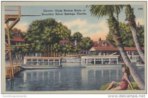 Florida Silver Springs Electric Glass Bottom Boats