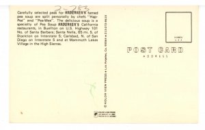 CA - Buellton. Andersen'sPea Soup Restaurant