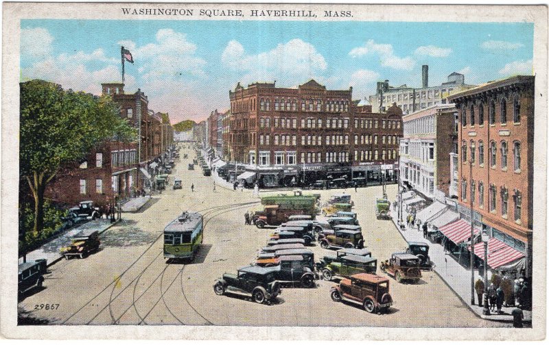 Haverhill, Mass, Washington Square