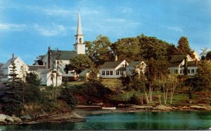 Maine East Boothbay The Old Mill Cove