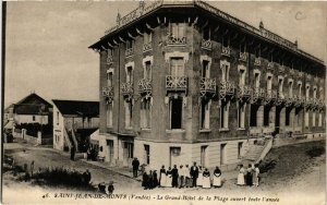 CPA St-JEAN-de-MONTS - Le Grand-Hotel de la Plage (636933)