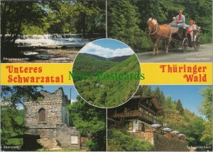 Germany Postcard - Unteres Schwarzatal Thuringer Wald RR20223