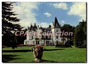 Postcard Modern Rouillac Charente France the castle of Ligneres property Ste ...