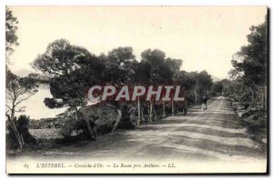 Postcard Old Esterel Corniche d'Or near the Route Antheor