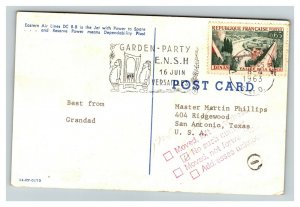 Vintage 1963 Postcard Eastern Airlines DC 8-B Jet Airplane - NICE