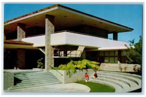 1960 Music Building University Exterior School Santa Barbara California Postcard