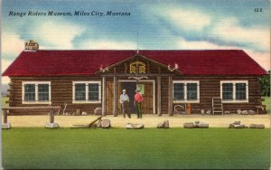 Range Riders Museum Miles City  Montana Postcard