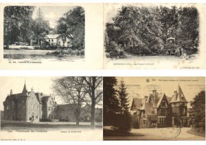 SPA BELGIUM 47 Vintage Postcards mostly pre-1940 (L3537)