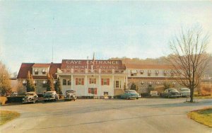 Automobiles Diamond Caverns Kentucky Dexter Boswell Colonial Lodge Postcard 9166