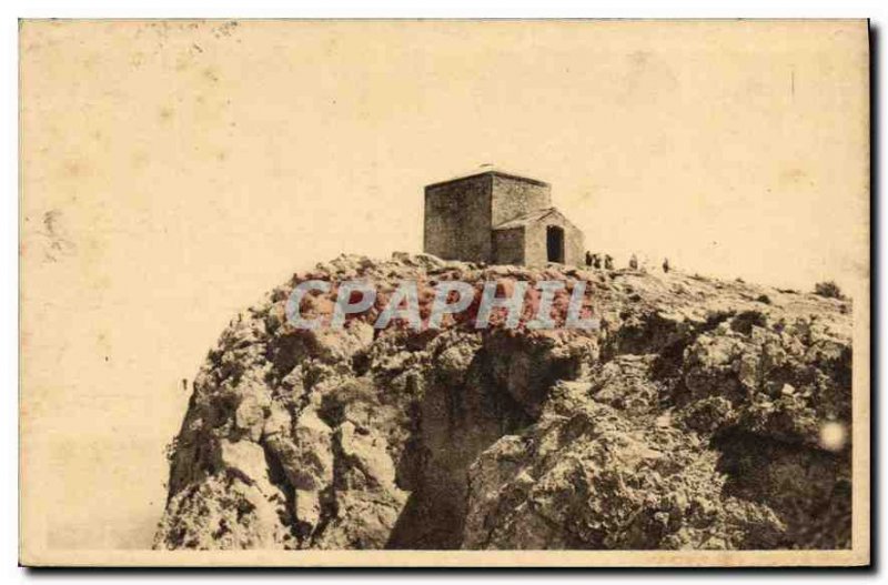 Old Postcard La Sainte Baume Var Chapel of the Holy Pilon