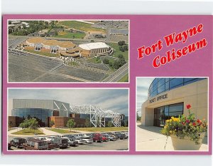 Postcard Coliseum Fort Wayne Indiana USA