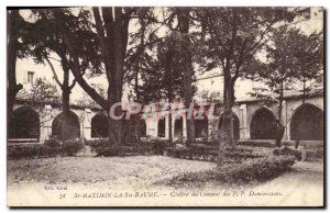 Old Postcard Saint-Maximin-la-Sainte-Baume Cloister of the Convent of the PP ...