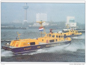 HM2 Sidewall Hovercraft, Fire and rescue craft with the Port of Rotterdam Aut...