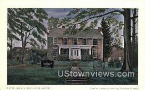 Wayne County Historical Society Wooster OH Unused