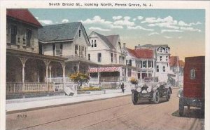 New Jersey Penns Grove South Broad Street Looking North
