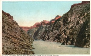 Grand Canyon Arizona AZ, Colorado River at Boucher Creek, Vintage Postcard
