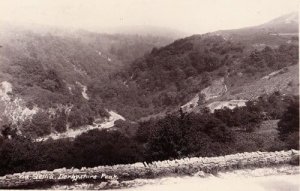 Walking Hiking In Derbyshire Upper District 1980s Peak District Postcard