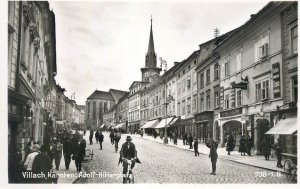 Austria Villach Kärnten: Hitlerplatz photo postcard