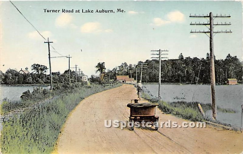 Turner Road in Lake Auburn, Maine