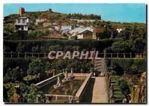 Postcard Modern Castelo Branco Portugal The Palace Garden