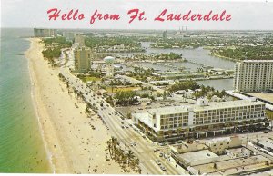 Hello from Ft. Lauderdale Florida City and Beaches