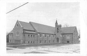 Lebanon Missouri First Christian Church Real Photo Antique Postcard KA688873