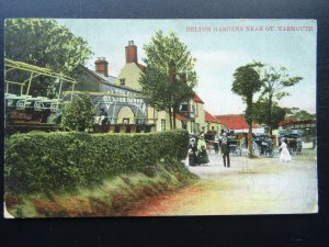 Norfolk Great Yarmouth 2 x BELTON GARDENS c1908 Postcards